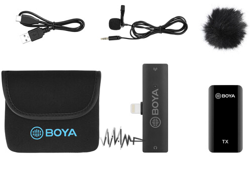 خرید و قیمت میکروفون  بی سیم BOYA - BY-XM6-S3